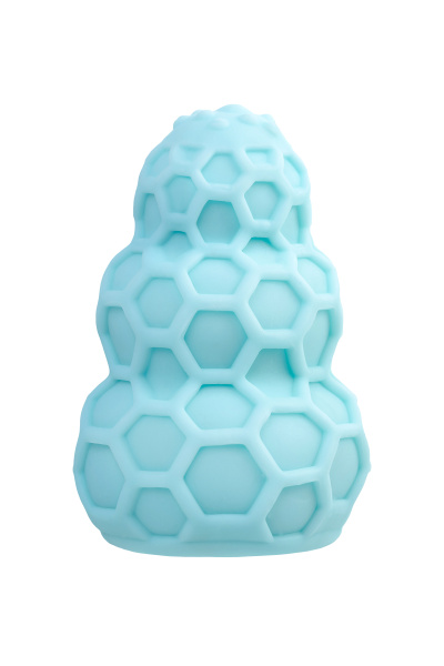 Мастурбатор TOYFA A-Toys Flaff, TPE, бирюзовый, 8см, Ø 2,9 см
