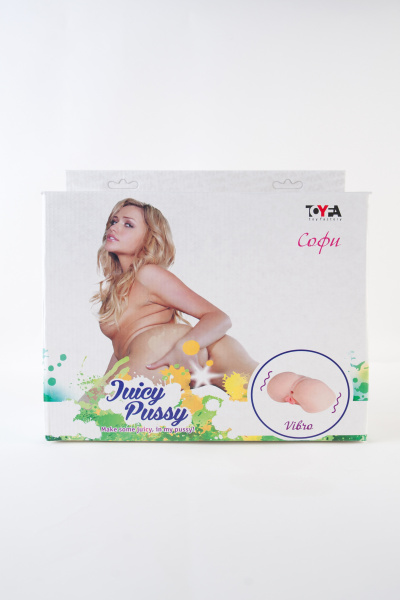 Вибровагина TOYFA Juicy Pussy  реалистичная Софи