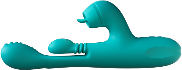 Инновационный вибратор кролик Sensa Sway  технологией массажа на 360 градусов