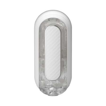 Мастурбатор нереалистичный Tenga Flip Zero Gravity белый,ТПЭ,17,8 см