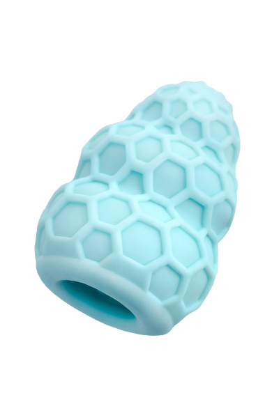 Мастурбатор TOYFA A-Toys Flaff, TPE, бирюзовый, 8см, Ø 2,9 см