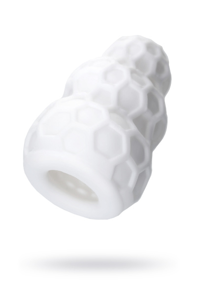 Яйцо-мастурбатор TOYFA A-Toys Flaff, TPE, белый, 8см, Ø 2,9 см