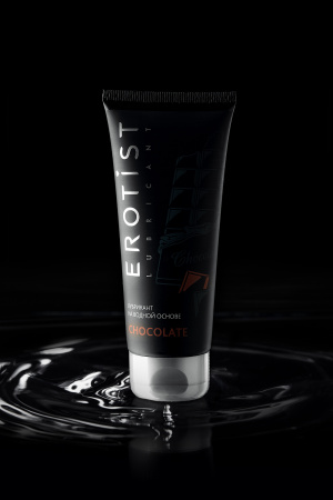 Лубрикант на водной основе CHOCOLATE. Erotist Lubricants 100 мл
