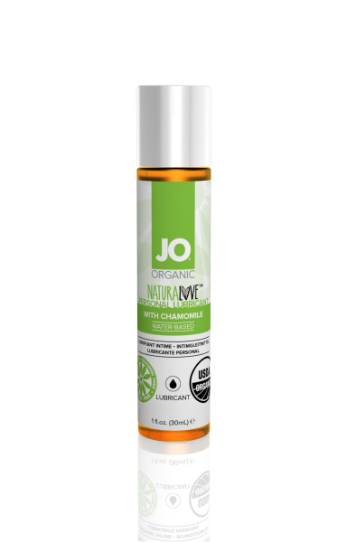 Органический лубрикант на водной основе с ромашкой JO Organic USDA Naturalove, 30 мл
