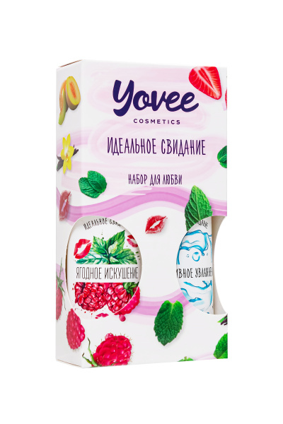 Набор гелей-смазок Yovee ""Набор для любви""«Ягодное искушение»+«Интенсивное увлажнение»,2х100