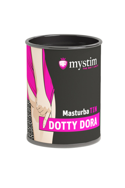 Мастурбатор Mystim Masturbatin Dotty Dora, белый, 4,5 см