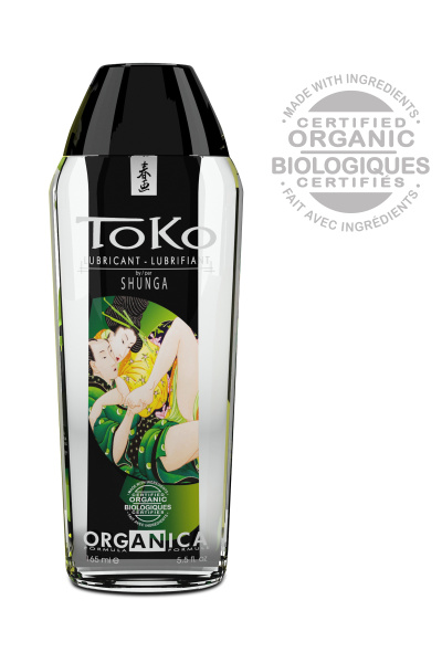 Лубрикант интимный  Shunga Toko Organica 165 мл