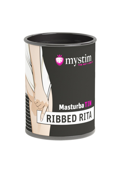 Мастурбатор Mystim Masturbatin Ribbet Ritay, белый, 4,5 см
