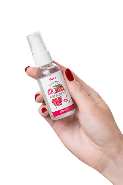 Съедобная гель-смазка  Ёви «Волна наслаждения» со вкусом малины, 50 мл